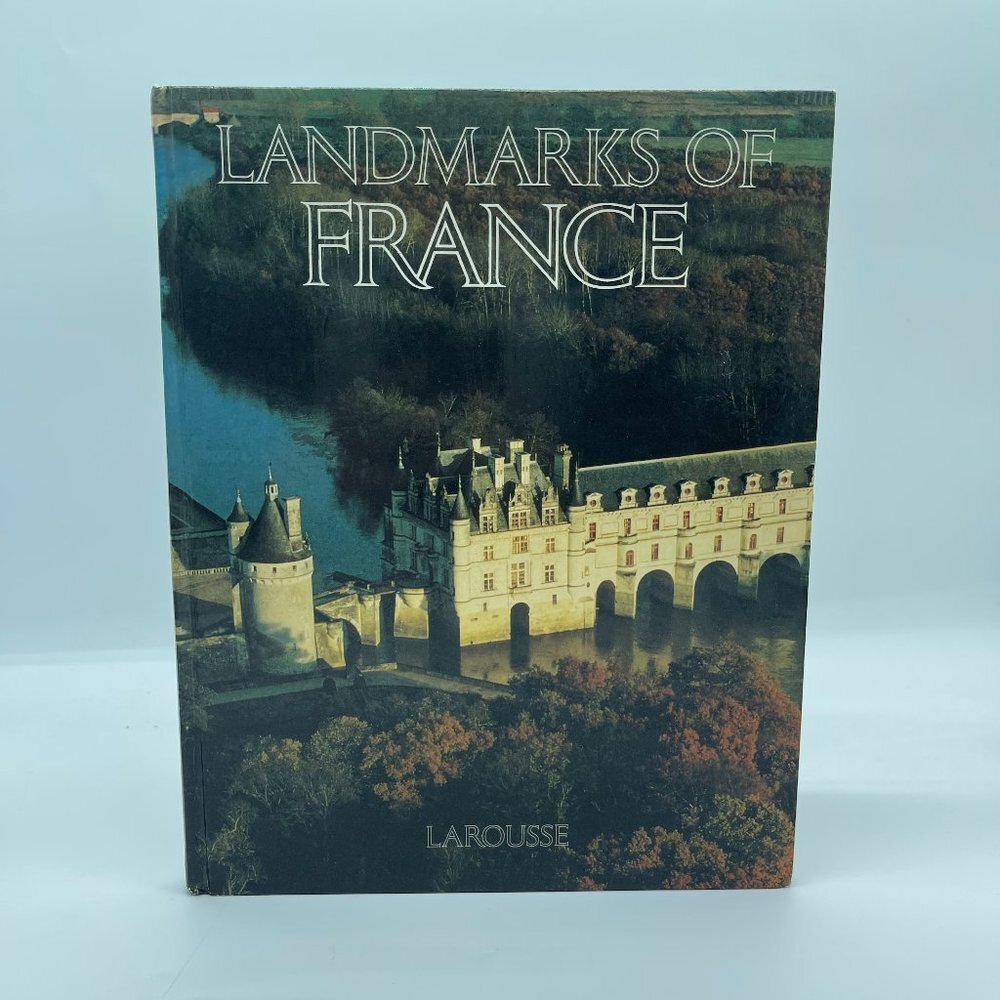 Landmarks of France Book Hardback Vintage 1983
